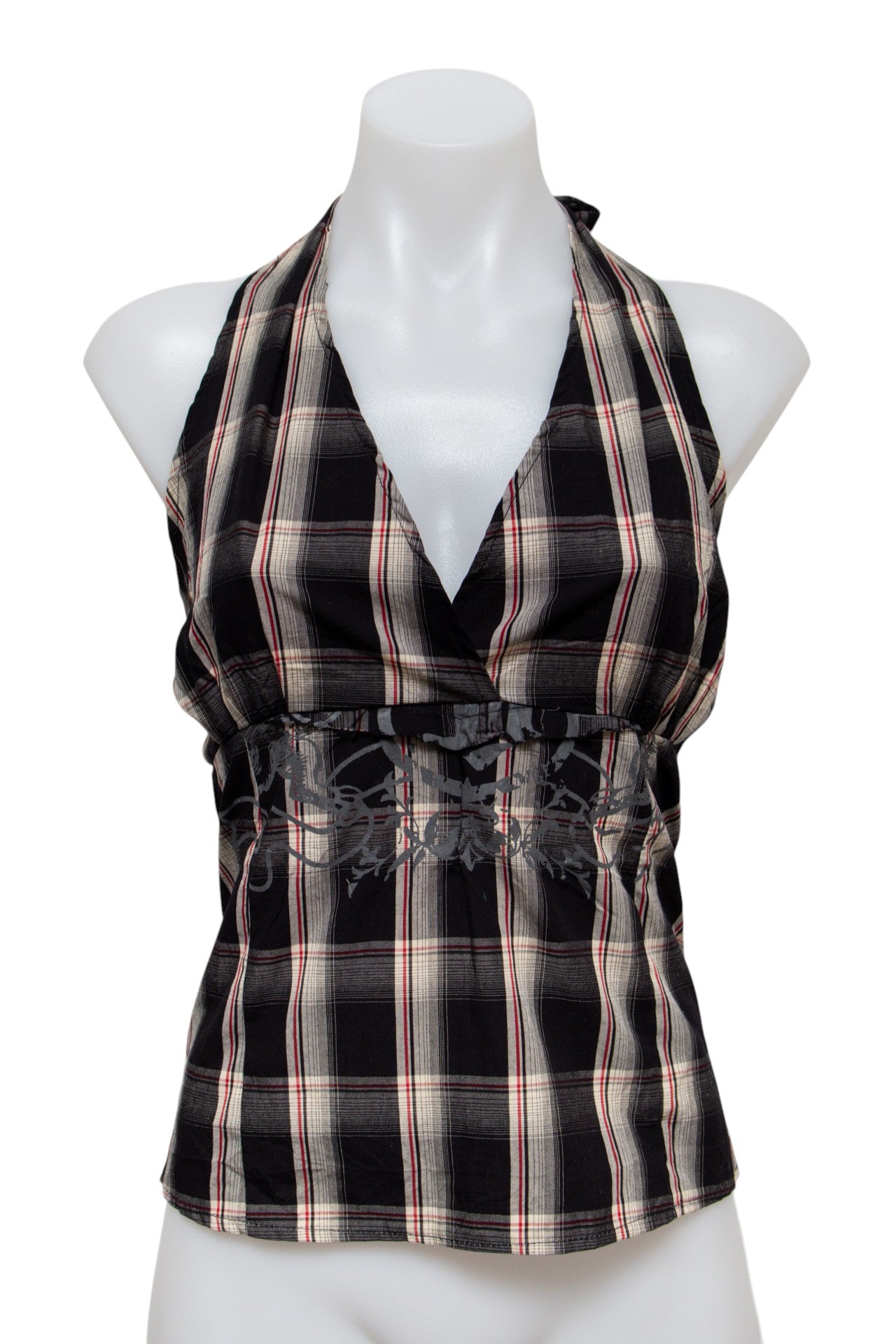 #27 Reworked Camisole Top Black | c. 184 | Size 12/14