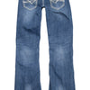 #064 Rock & Roll Denim Jeans Blue | c. 206 | Size 8