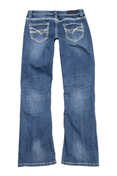 #064 Rock & Roll Denim Jeans Blue | c. 206 | Size 8