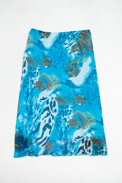 #122 Rene Margo Long Skirt Blue | c. 213 | Size 12