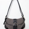 #216 Coach Shoulder Bag Black | c. 204 | Size