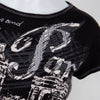 #62 Blue Canyo T-shirt Black | c. 195 | Size 10