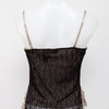 #123 Bisou Bisou By Michele Bohbot Cami Top Black | c. 206 | Size 8