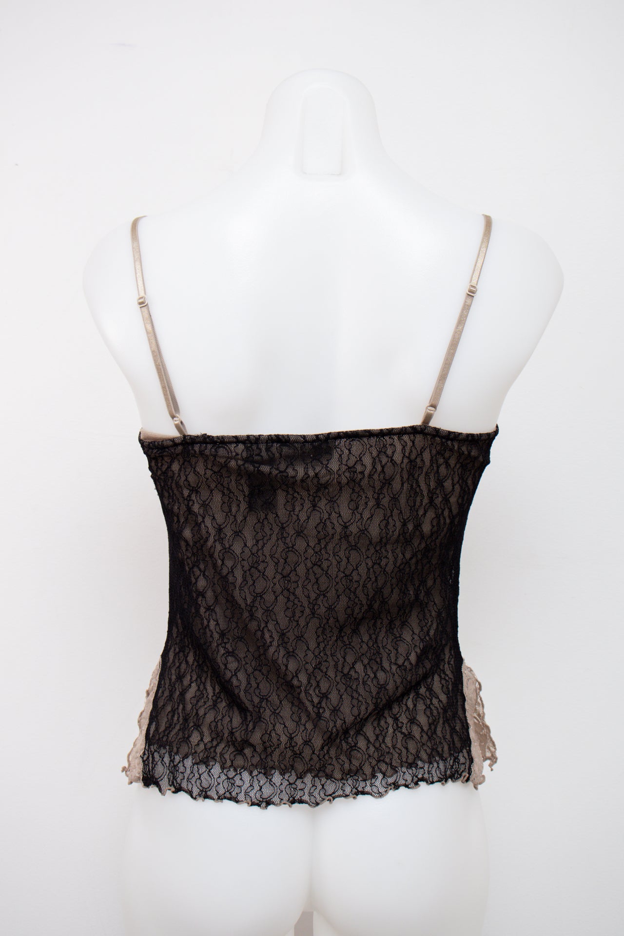 #123 Bisou Bisou By Michele Bohbot Cami Top Black | c. 206 | Size 8