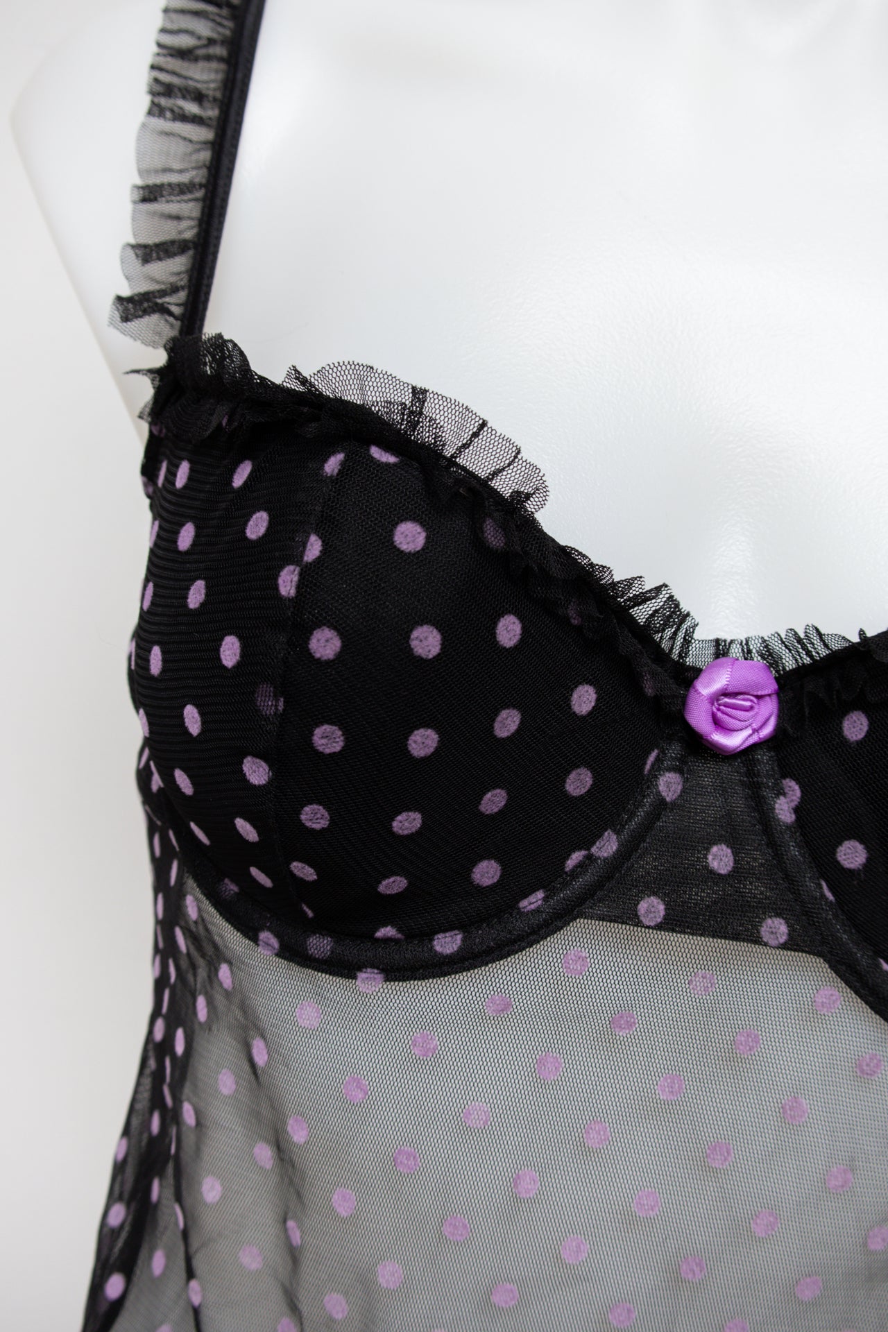 #41 Frederick's Of Hollywood Camisole Black | c. 179 | Size 10, 12D