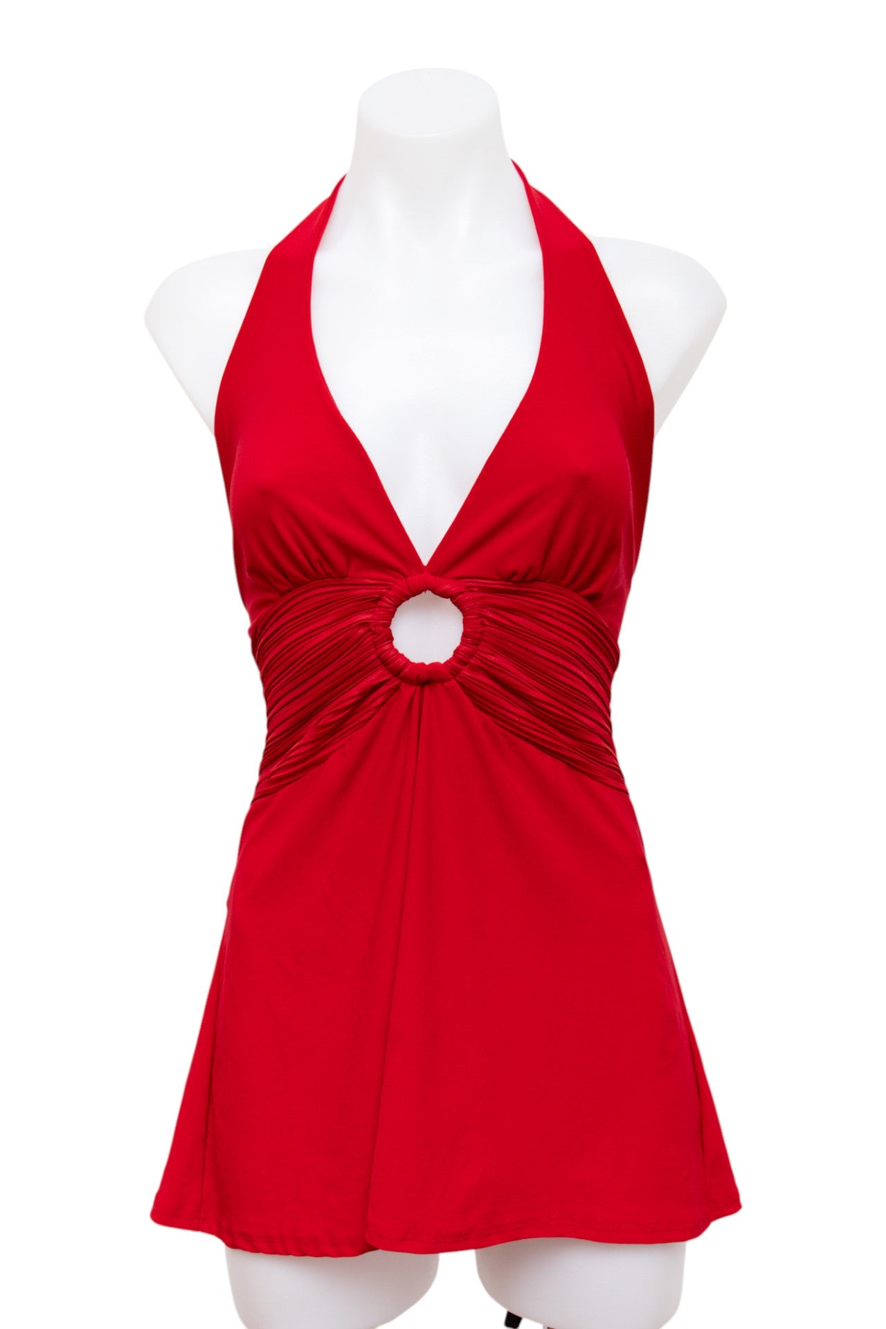 #67 Sangria Halter Top Red | c. 197 | Size 12