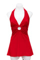 #67 Sangria Halter Top Red | c. 197 | Size 12