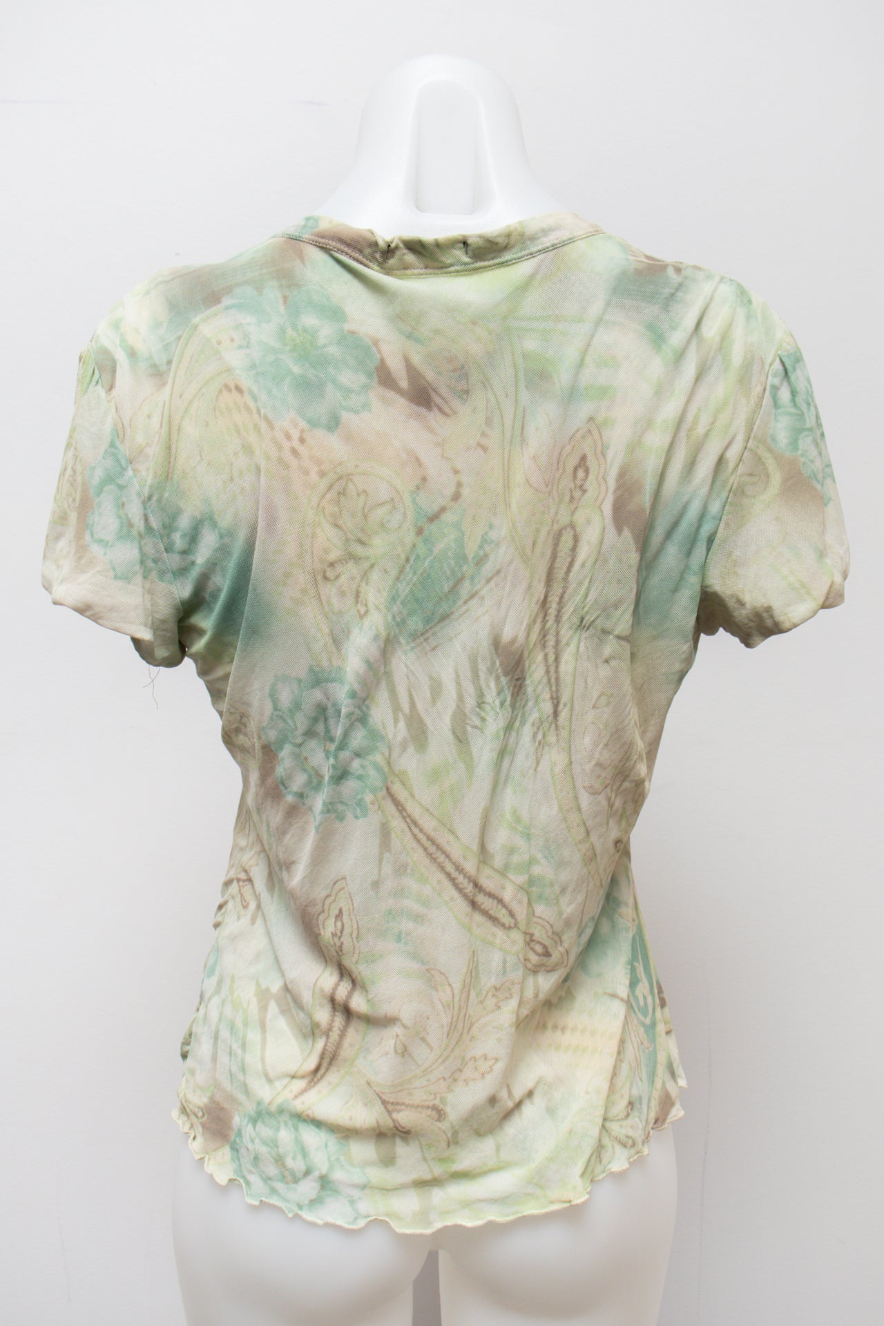 #53 Cha Cha Vente T-shirt Green | c. 191 | Size 12