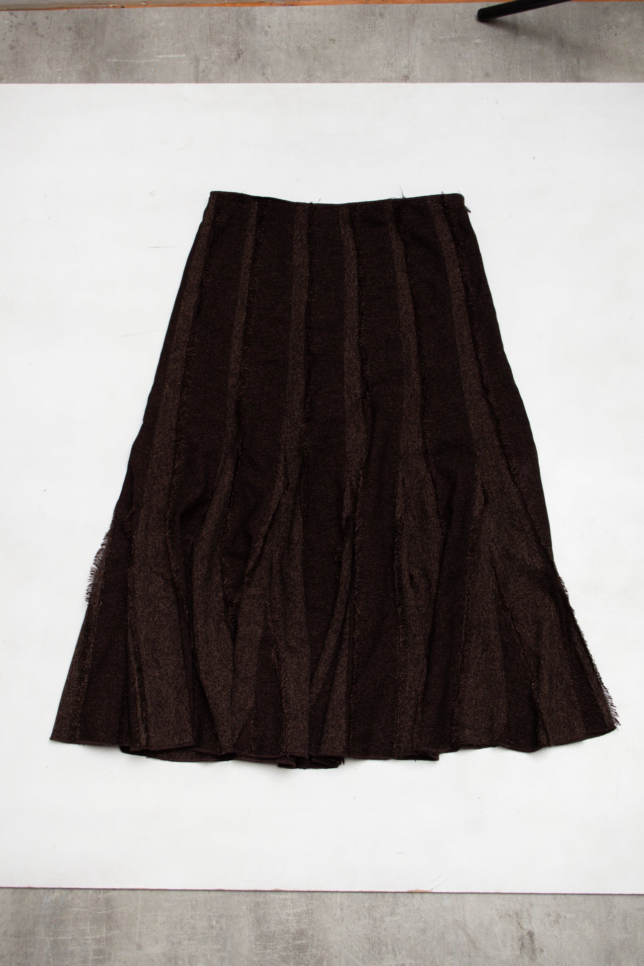 #180 Multiples Skirt Brown | c. 197 | Size 8