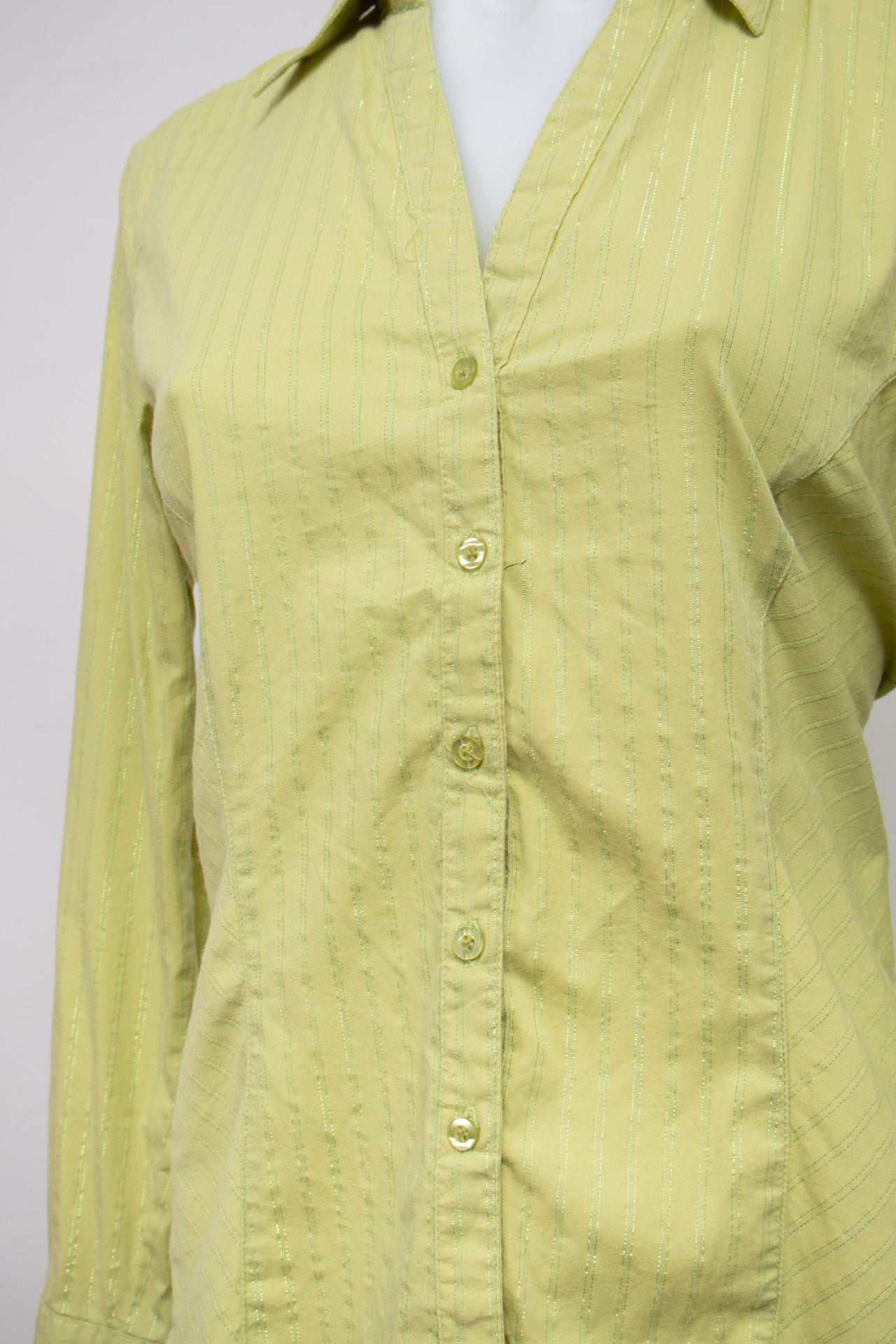 #050 Maurices Long Sleeve Yellow | c. 213 | Size 8