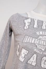 #167 Kiabi Free Long Sleeve Gray | c. 211 | Size 10