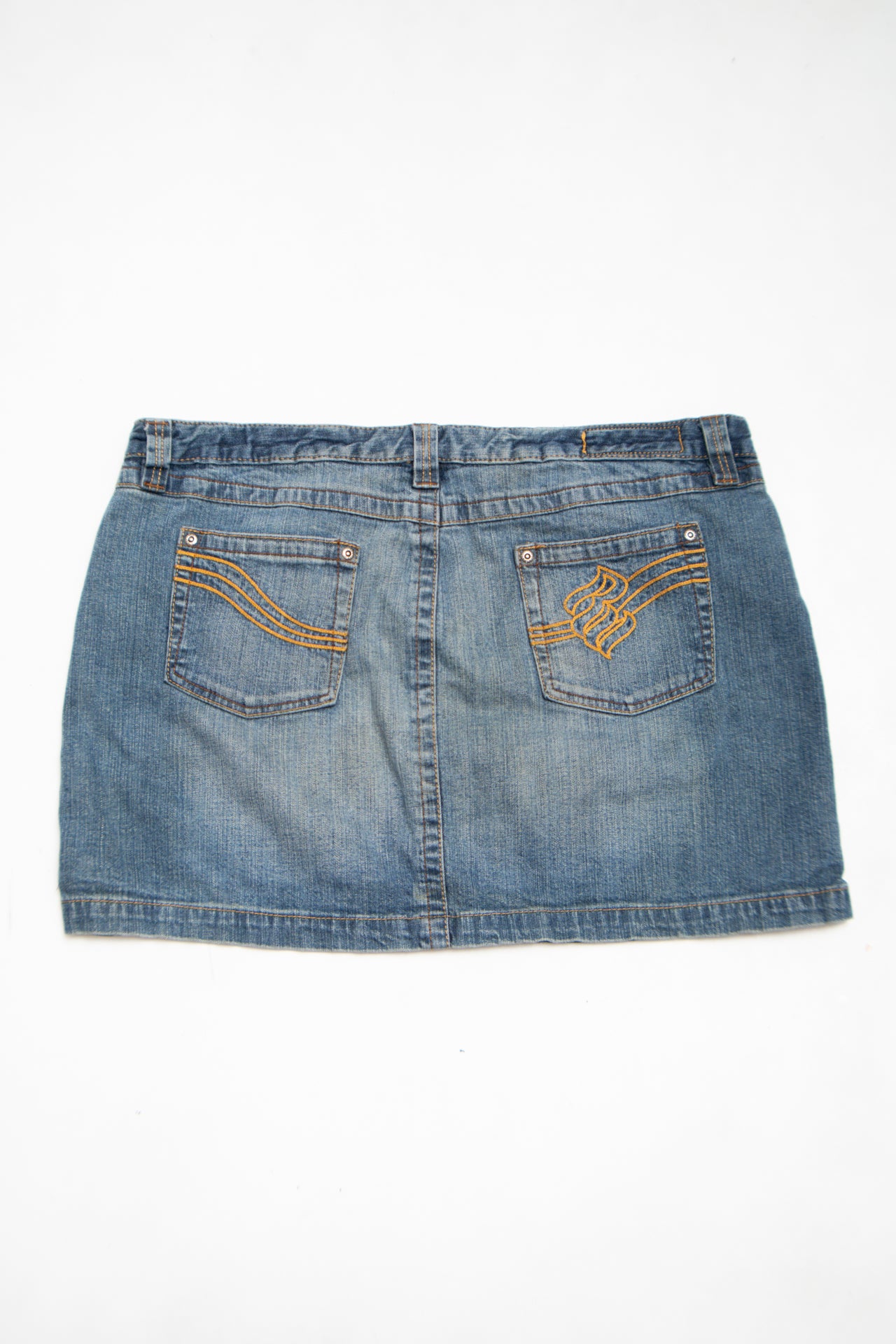 #140 Rocawear Denim Mini Skirt Blue | c. 180 | Size 14