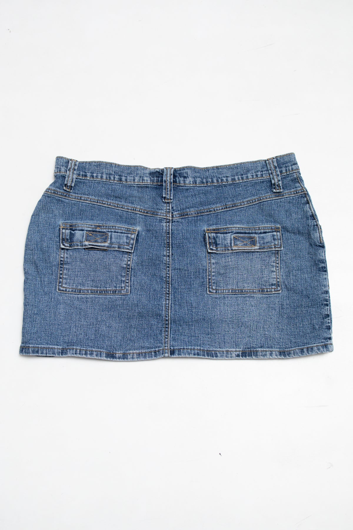 #169 Vanilla Star Mini Skirt Blue | c. 209 | Size 12
