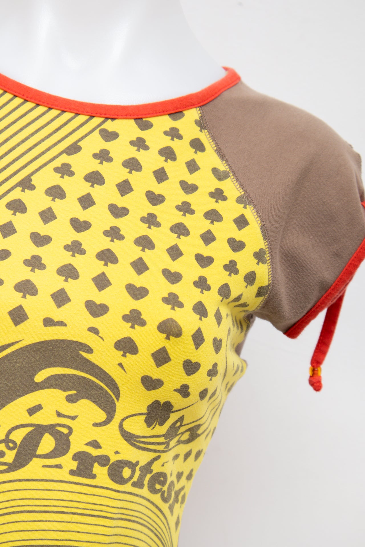 #45 Pactest Girl T-shirt Yellow | c. 196 | Size 10/12