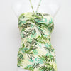 #006 Pinkie Halter Top Green | c. 203 | Size 6