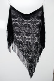 #186 Scarf Black | c. 210 | Size