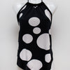 #17 Halter Top Black | c. 190 | Size 8