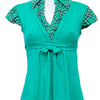 #085 Fabulous Fashion Camisole Top Green | c. 200 | Size 8
