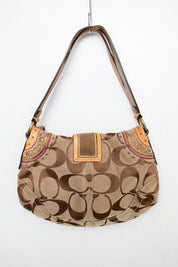 #200 Coach Shoulder Bag Brown | c. 201 | Size
