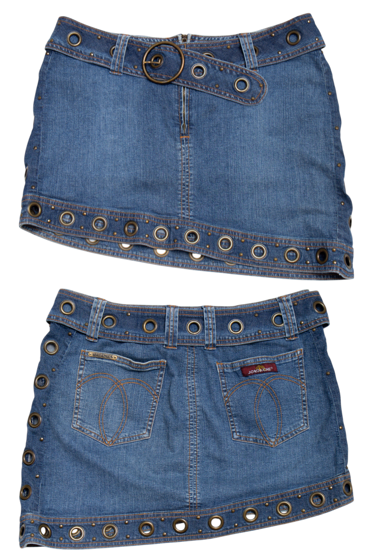 #204 Jordache Mini Skirt Blue | c. 199 | Size 10