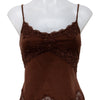 #20 W.diary Cami Top Brown | c. 195 | Size 8/10