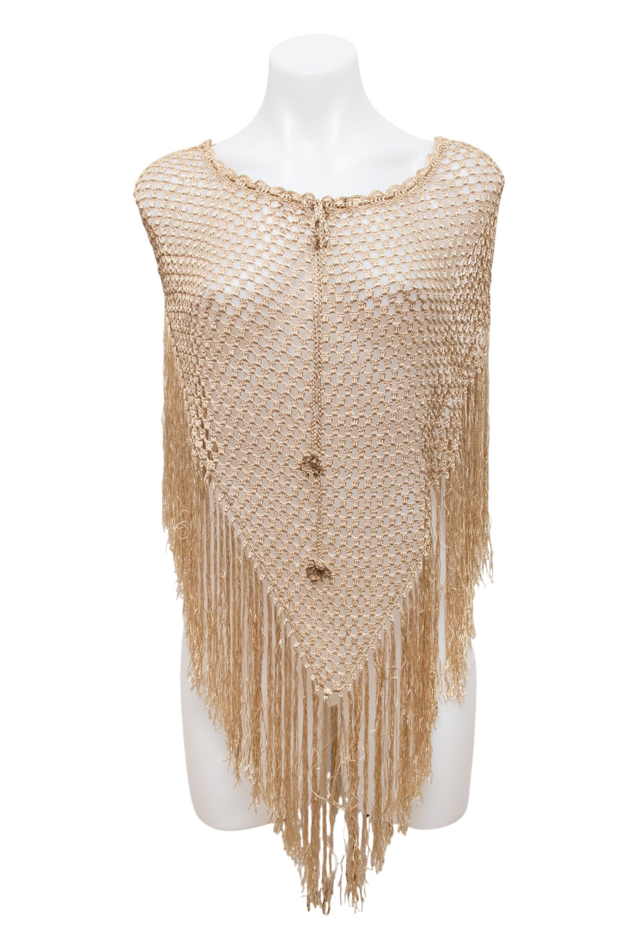 #209 M.k.m Designs Halter Top Beige | c. 192 | Size
