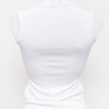#61 Tank Top White | c. 193 | Size 8