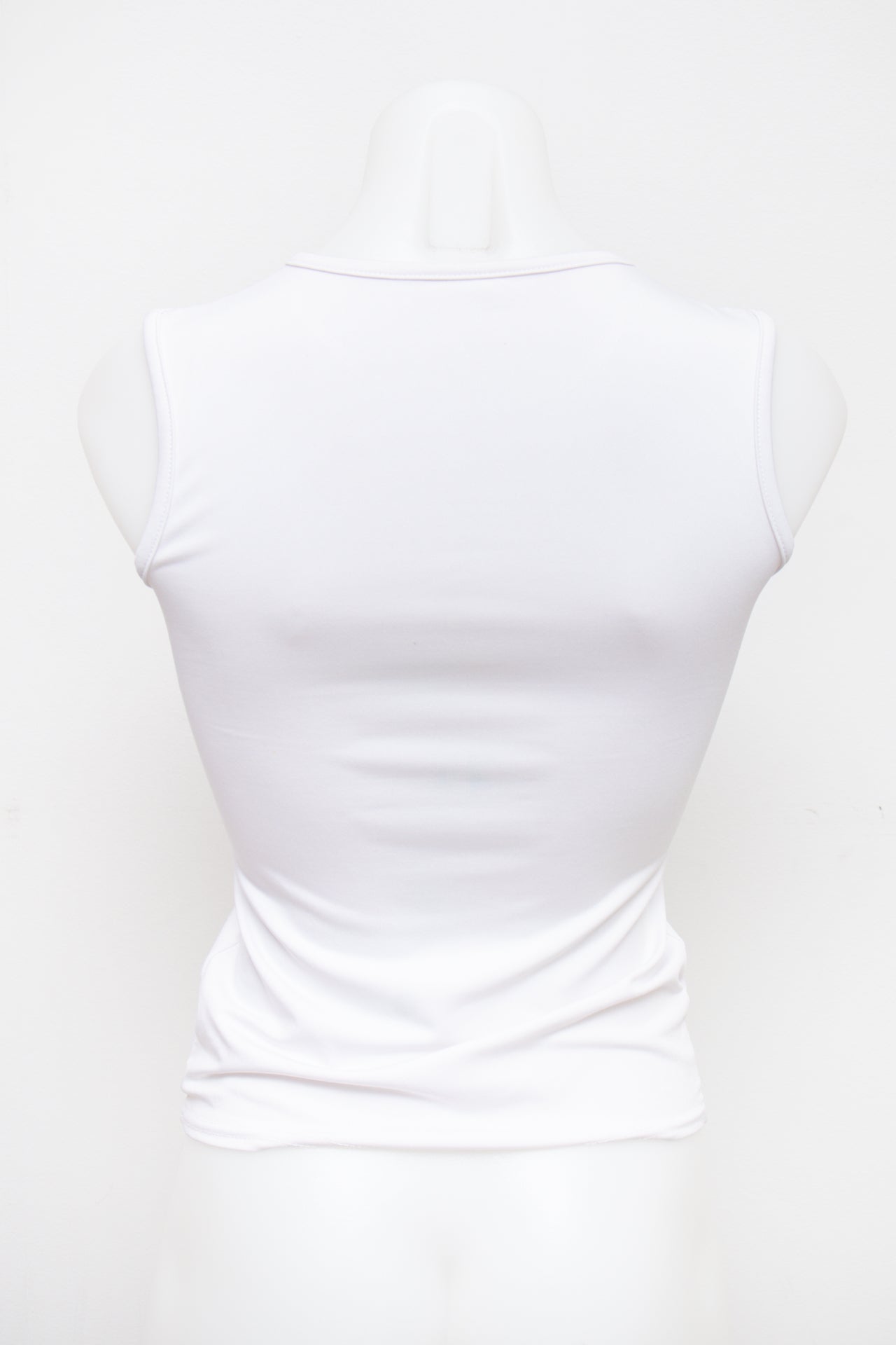 #61 Tank Top White | c. 193 | Size 8