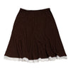 #151 B. Moss Skirt Brown | c. 197 | Size 10