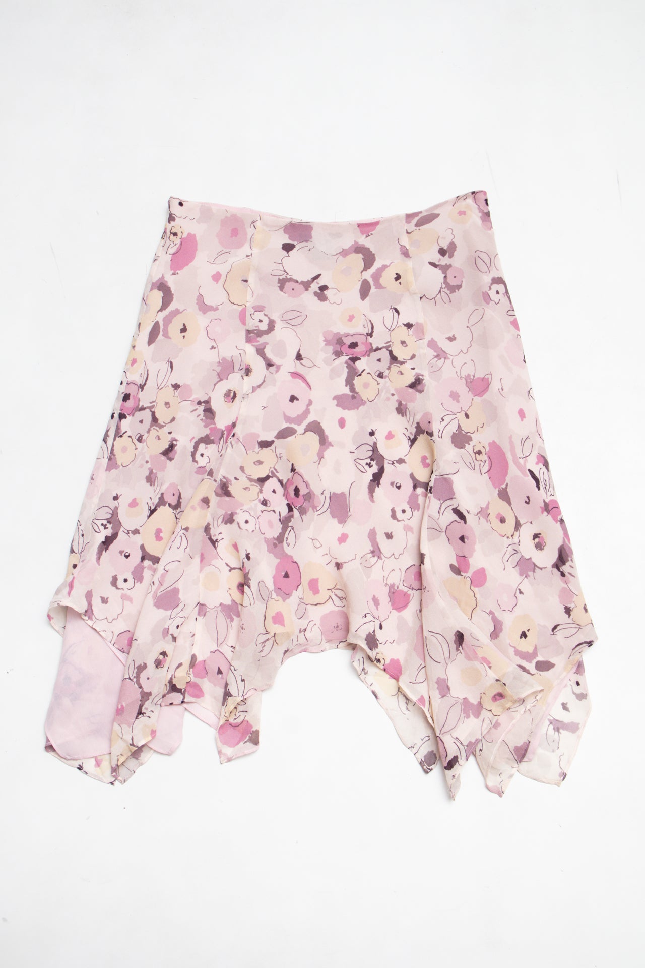 #121 Express Long Skirt Pink | c. 213 | Size 6