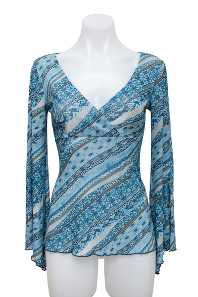 #59 Eyeshadow Cami Top Blue | c. 194 | Size 10