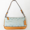 #167 Coach Shoulder Bag Blue | c. 183 | Size