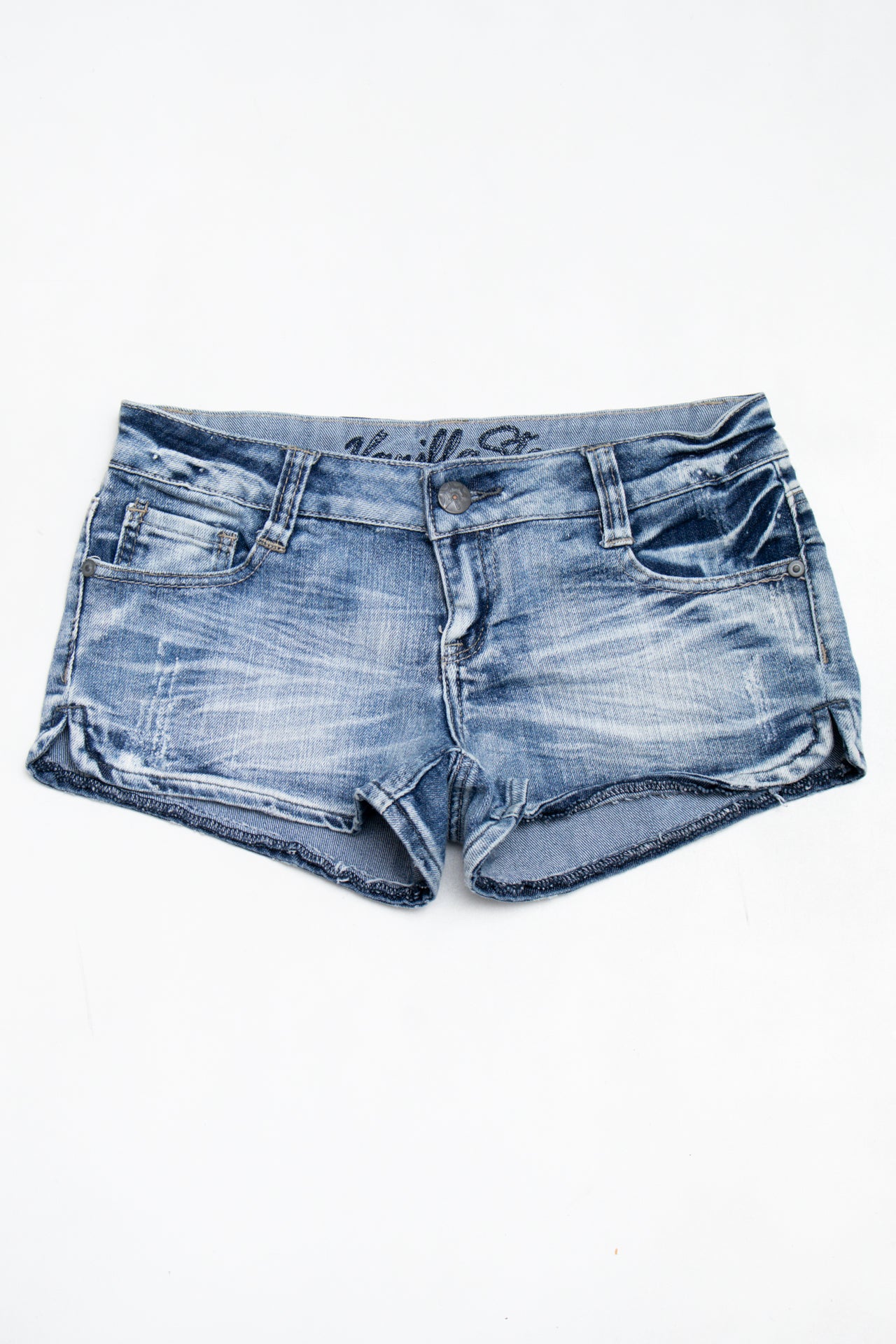 #186 Vanilla Star Shorts Blue | c. 199 | Size 8/10