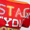 #006 Y.o.u. T-shirt Red | c. 202 | Size 8