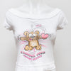 #11 Spot T-shirt White | c. 191 | Size 8