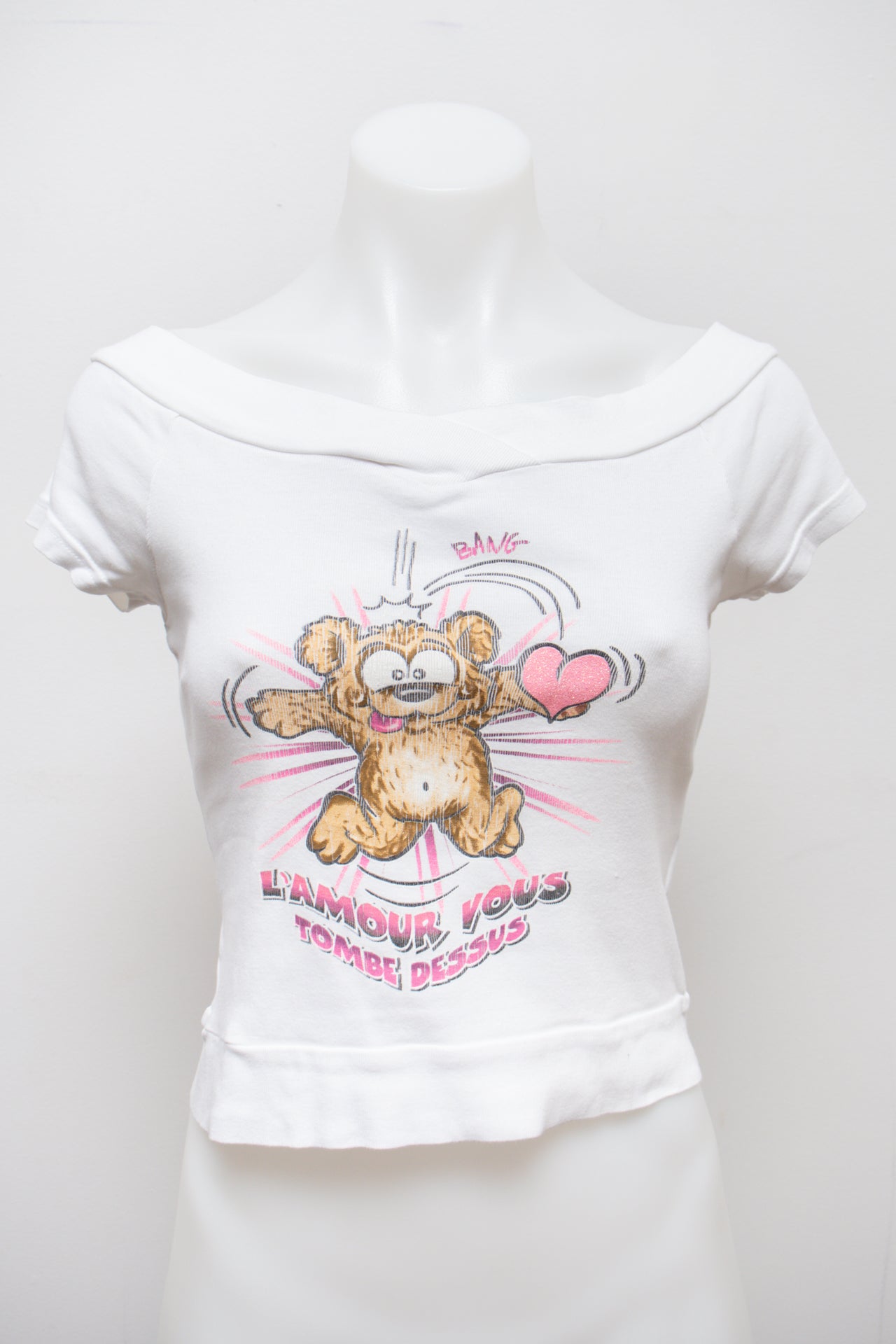 #11 Spot T-shirt White | c. 191 | Size 8