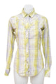 #060 Ariat Long Sleeve Yellow | c. 209 | Size 8