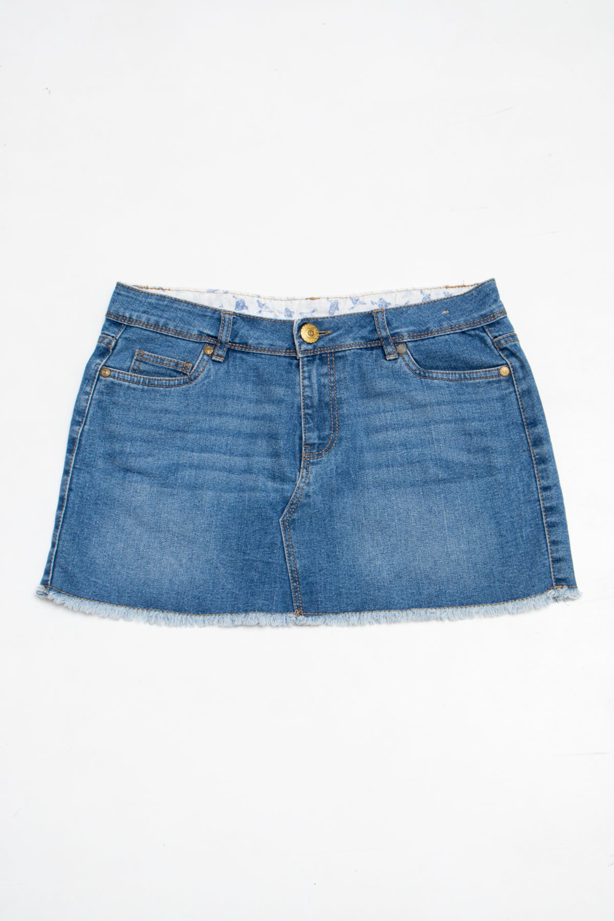 #164 Denim Co. Mini Skirt Blue | c. 209 | Size 10