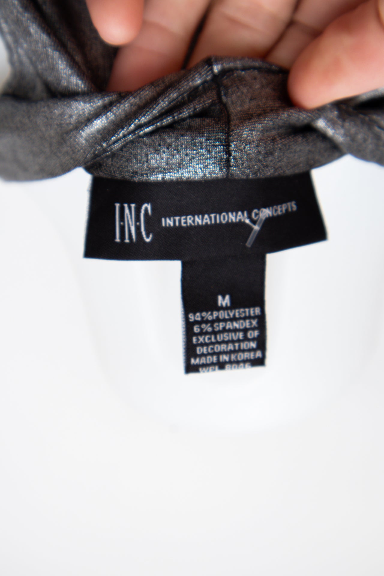 #61 In'c International Concepts Halter Top Gray | c. 197 | Size 10
