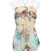 #002 Halter Top Blue | c. 203 | Size 10