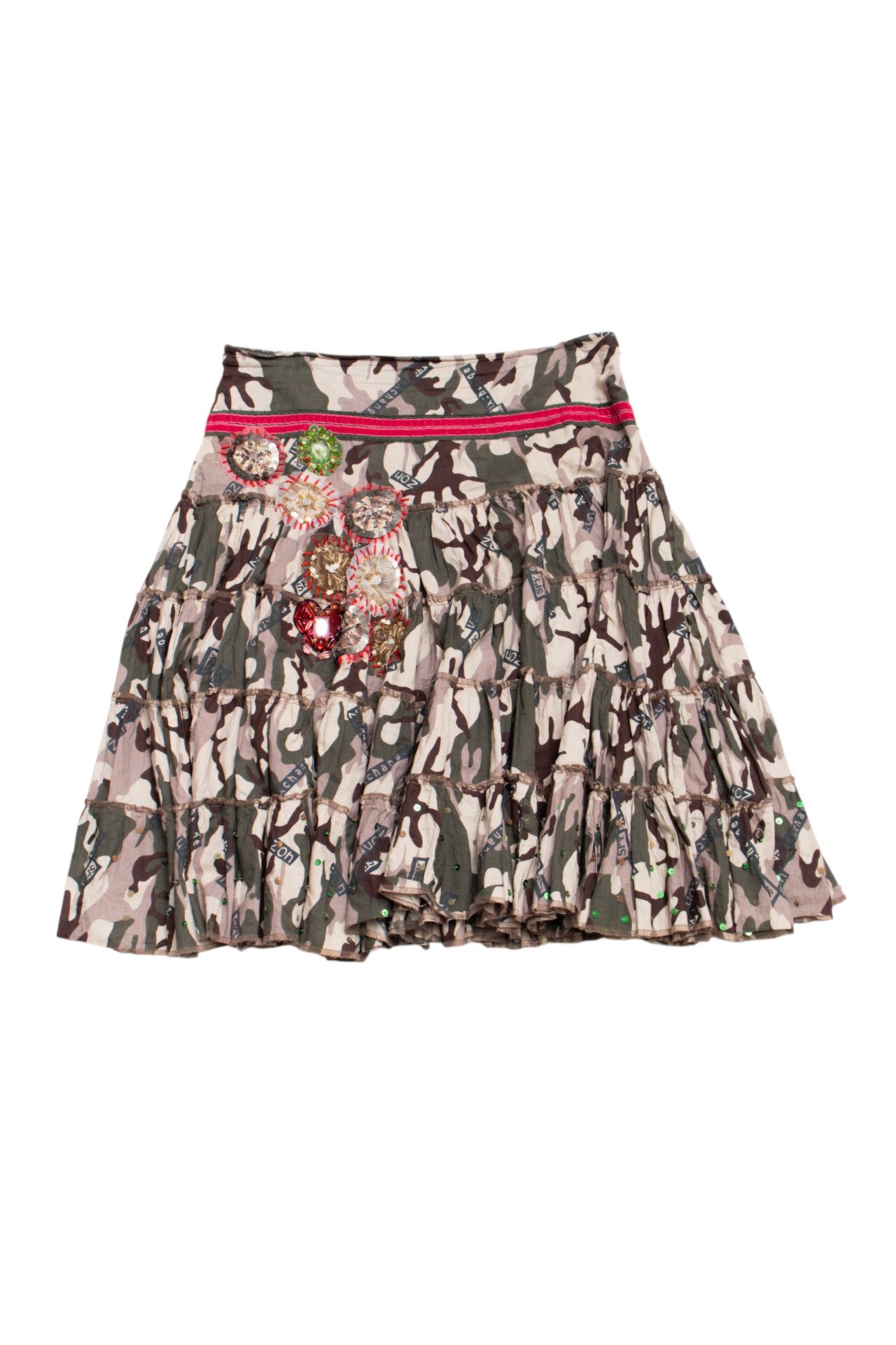 #117 Spy Exchange Mini Skirt Brown | c. 193 | Size 10