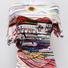 #46 Intrama S/m T-shirt White | c. 192 | Size 8