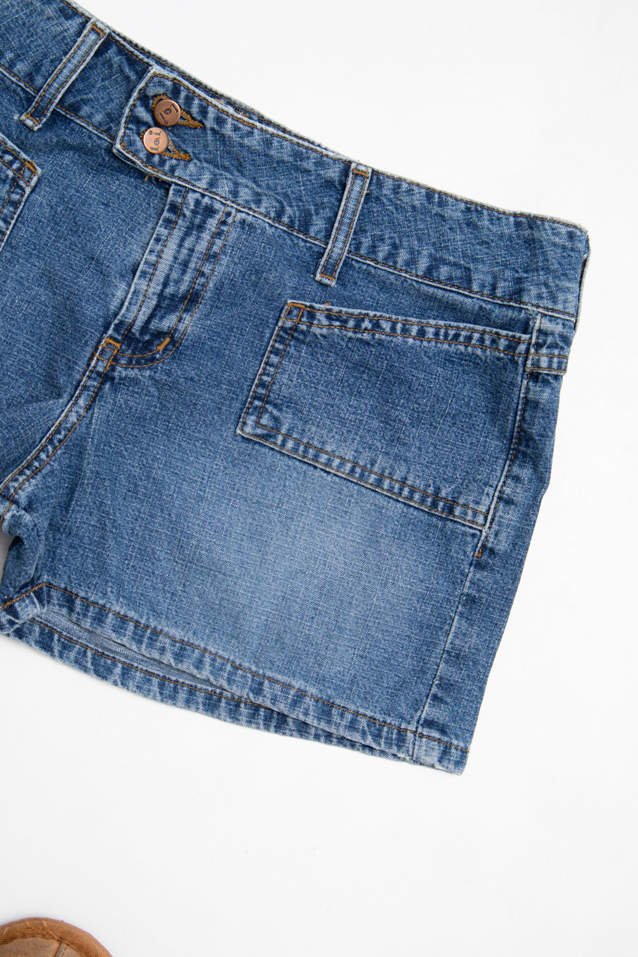 #108 Life Energy Intelligence Jeans Shorts Blue | c. 204 | Size 10