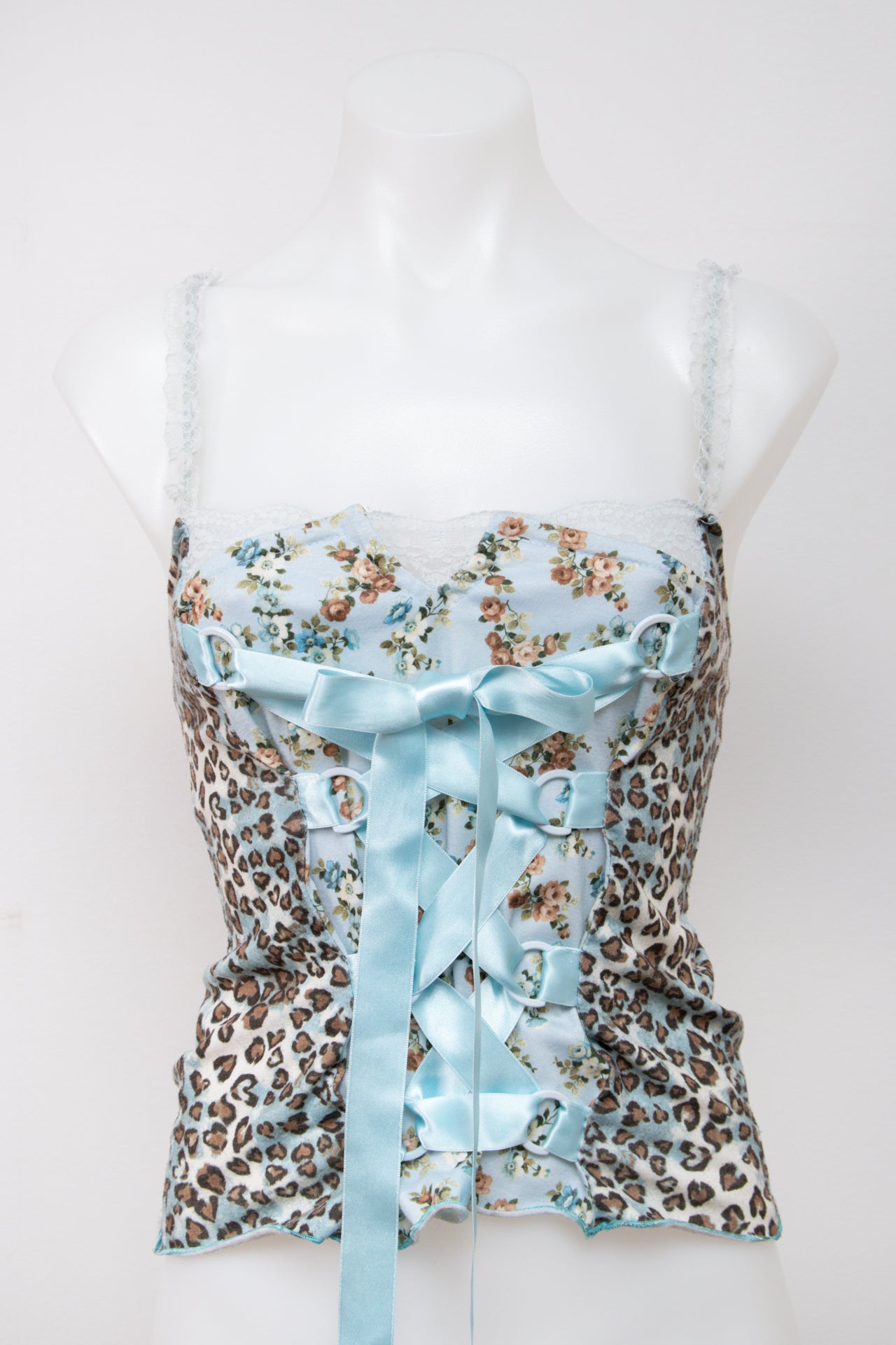 #26 Geri Paris Camisole Top Blue | c. 198 | Size 8