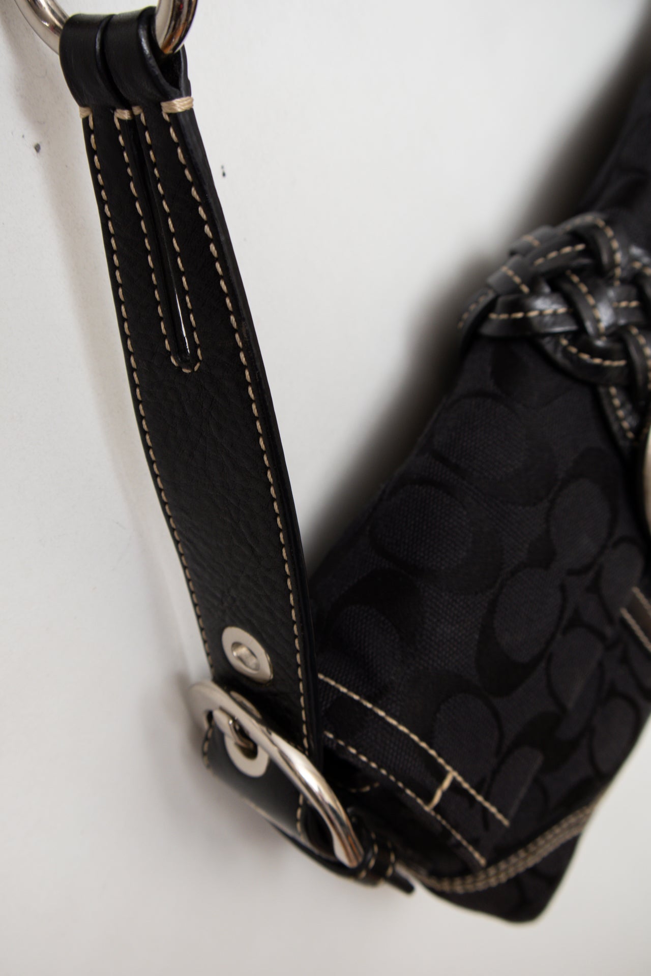 #201 Coach Shoulder Bag Black | c. 190 | Size