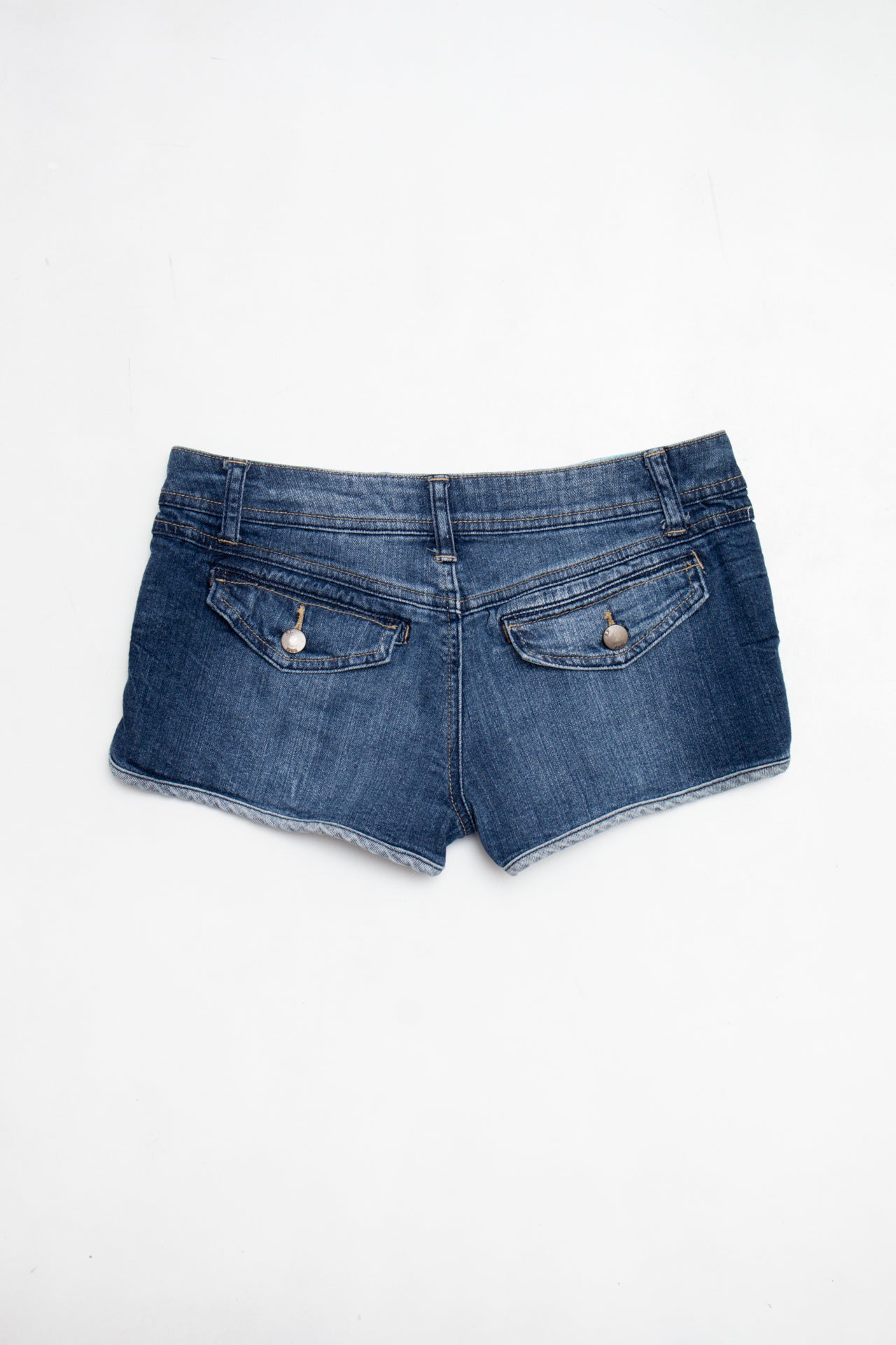 #074 Arizona Jean Company Booty Short Blue | c. 213 | Size 6/8