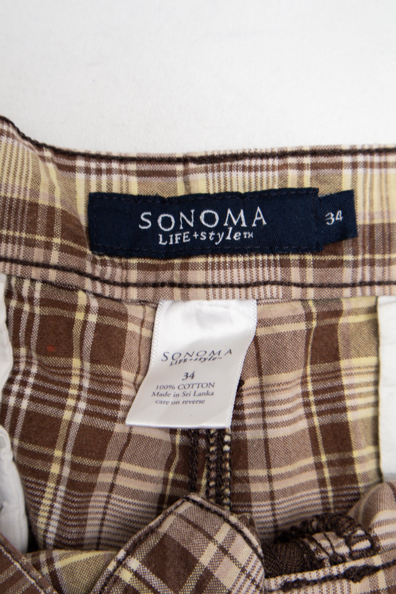 #118 Sonoma Life + Style Shorts Brown | c. 204 | Size 14