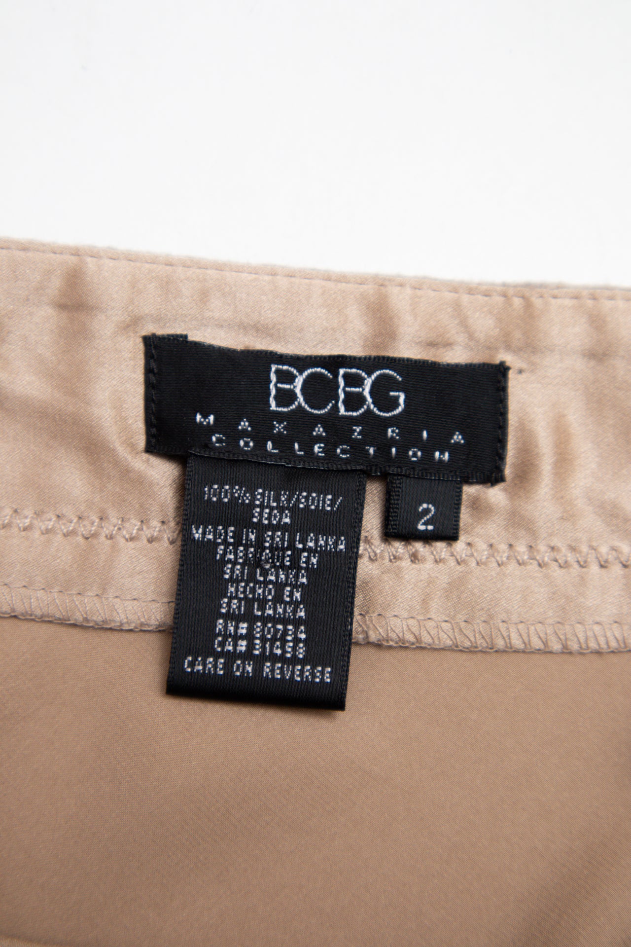 #134 Bcbg Max Azria Collection Cami Top Beige | c. 201 | Size 8