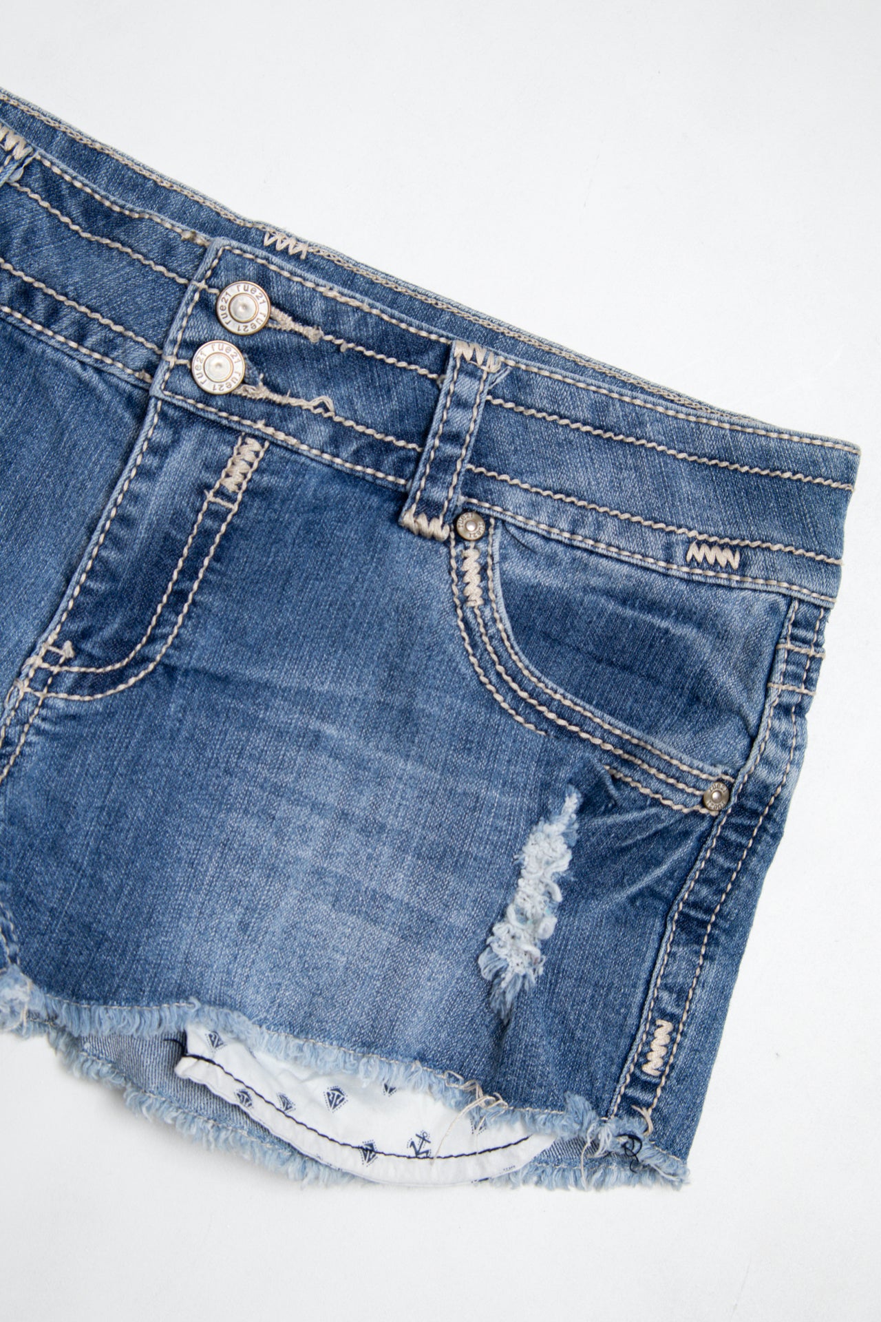 #094 Rue21 Denim Shorts Blue | c. 201 | Size 12