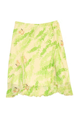 #102 Fiorucci Long Skirt Yellow | c. 214 | Size 12
